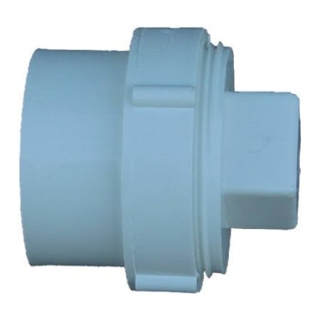 Charlotte Pipe And Foundry 3 Cleanout And Plug PVC 01105X 0600HA